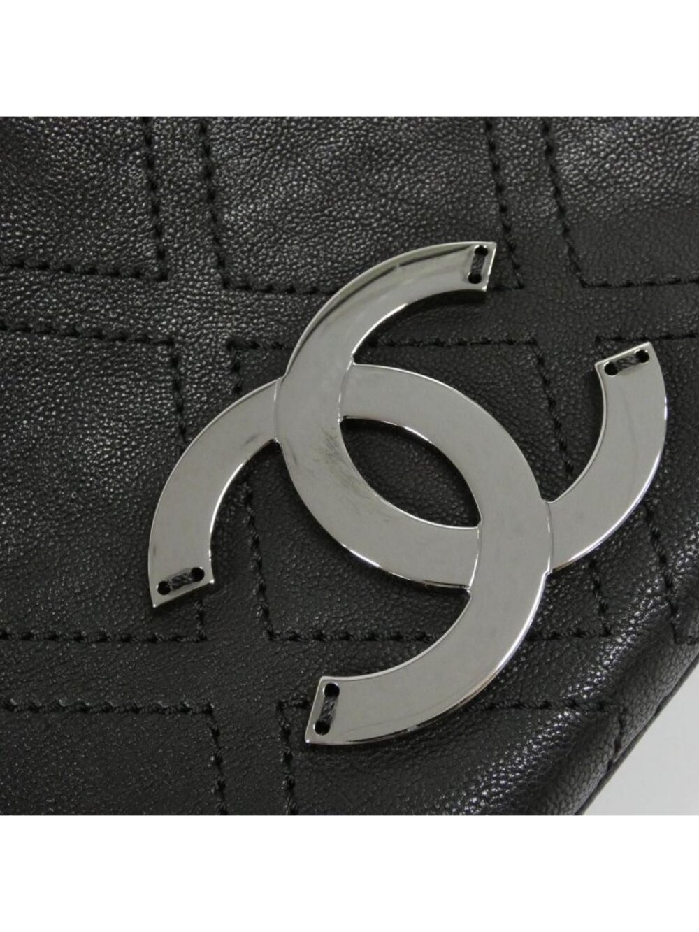 Chanel 32454 Shoulder Black Bag - Picture 6 of 8